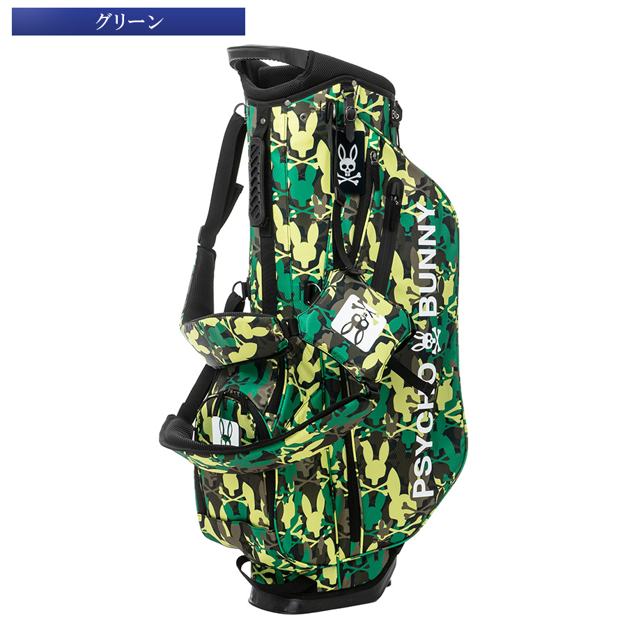 サイコバニー ゴルフ キャディバッグ MONOGRAM Psycho Bunny