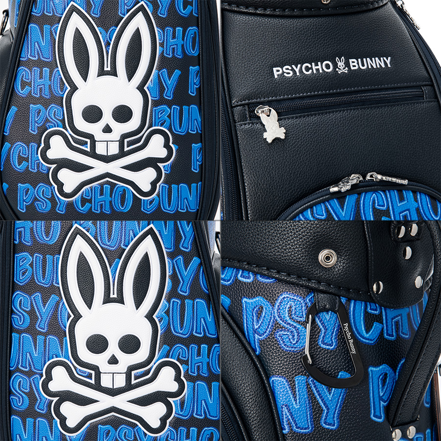 Psycho Bunny（サイコバニー） カートキャディバッグ ネームプレート
