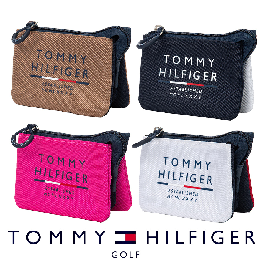 ポーチ 小物入れ トミーヒルフィガー ポーチ ミックスマテリアル THMG2FBF ゴルフ メンズ レディース :thmg2fbf:TWICE UP  DESIGN ヤフーショップ 通販 