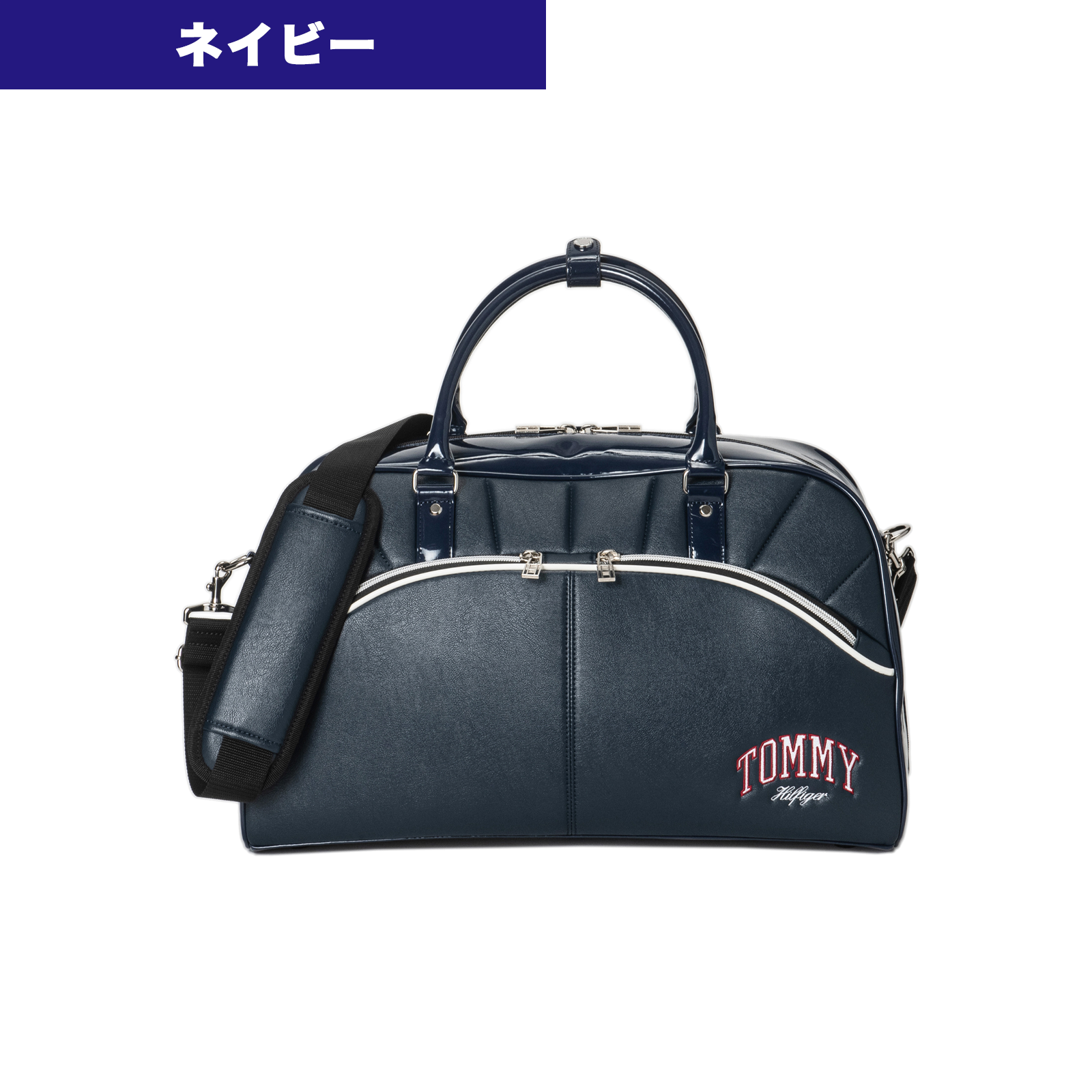 TOMMY HILFIGER ゴルフ ボストンバッグ（色：ネイビー系