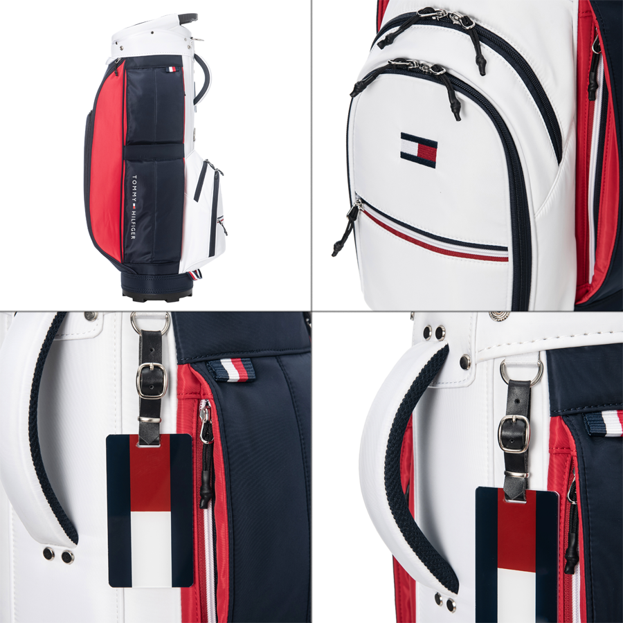 トミーヒルフィガー キャディーバッグ 中古 ※新品ネームプレート付