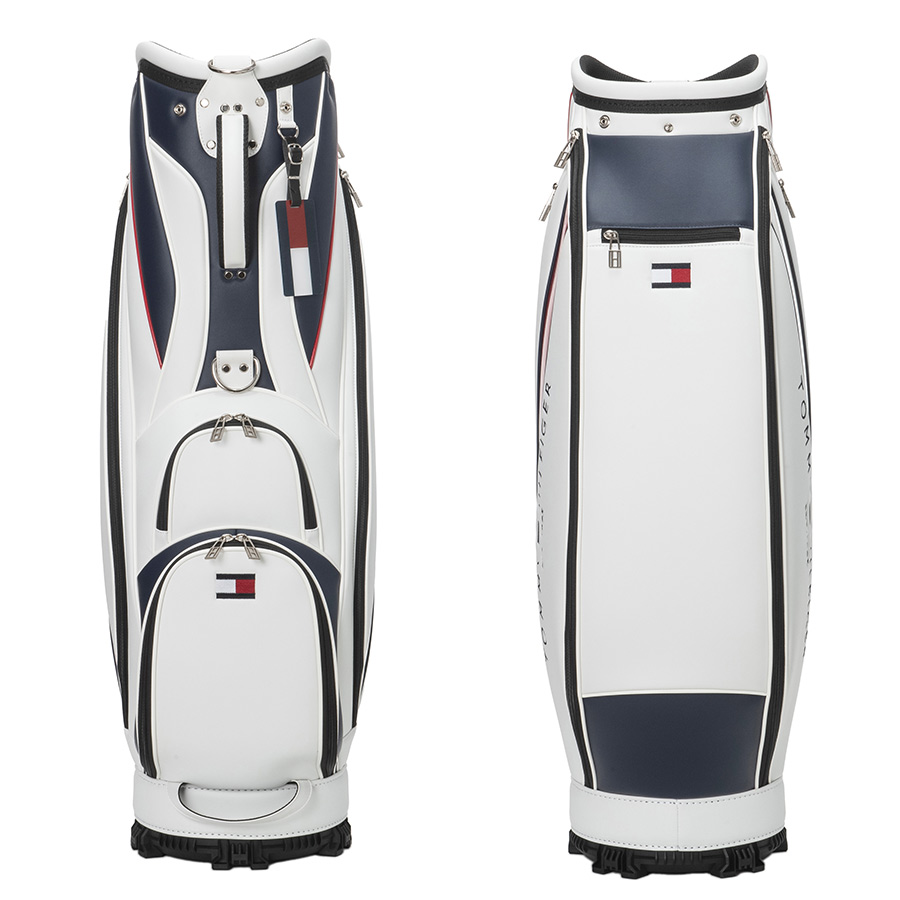 新品★トミーヒルフィガー★スタンドキャディバッグ★未使用★タグ付★47,300円 TOMMY HILFIGER トミーヒルフィガー スタンドキャディバッグ