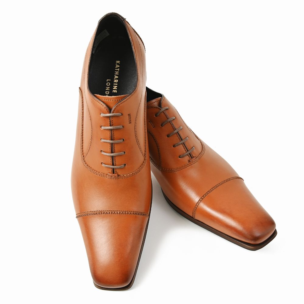 【ほぼ新品】キャサリンハムネットロンドン Uチップ ロングノーズ ダークブラウン 31694br-1.jpg