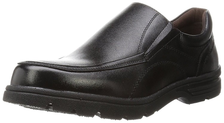 DUNLOP ダンロップ DL4247 幅広4E 防水 本革 ローファーメンズシューズ