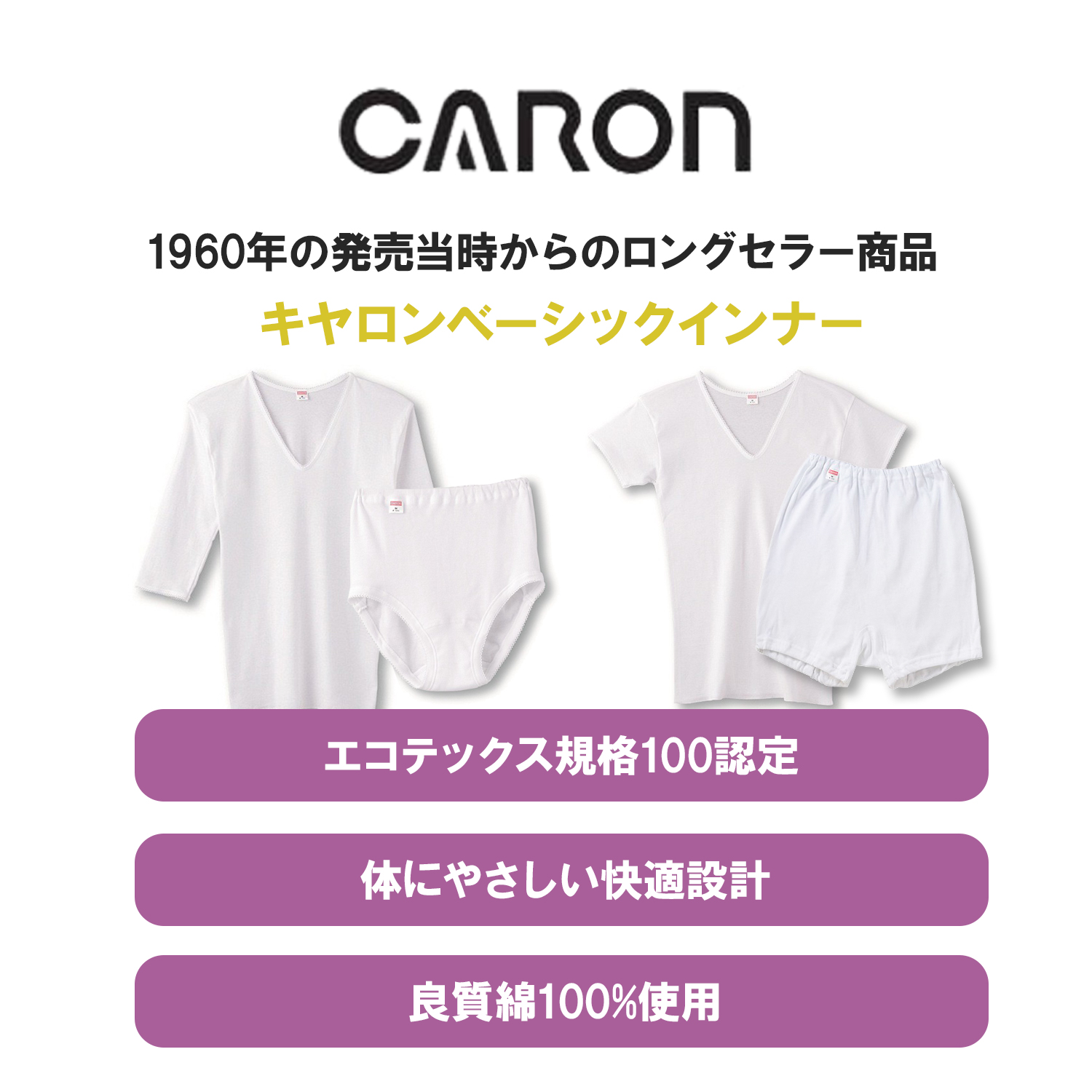 片倉工業 キャロン 婦人白無地ショーツ M/L/LL (3282084) 1枚〜3枚組