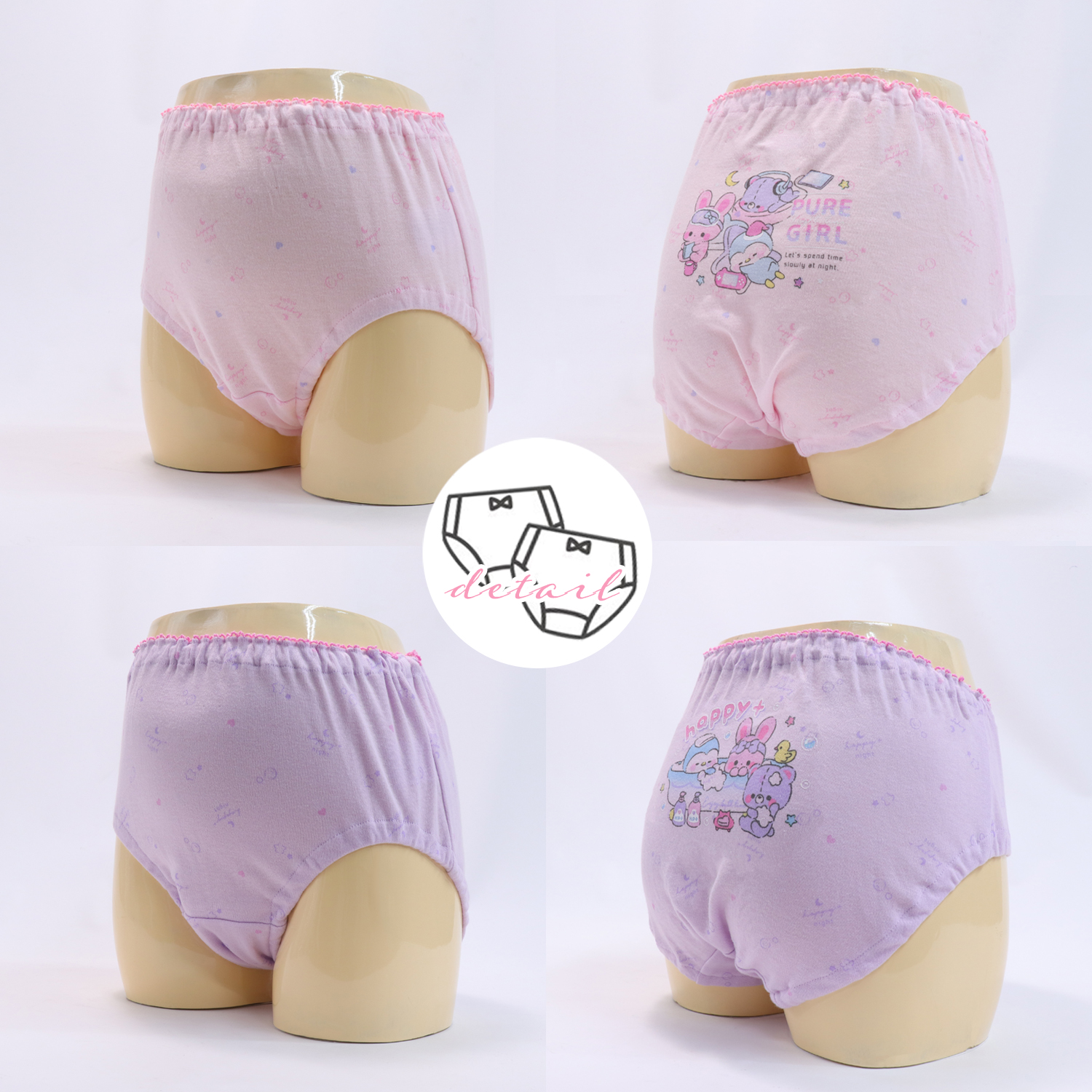 専用　　お纏め女の子用ショーツ Twin Dimple 女児ショーツ 子供 下着パンツ キッズ 女の子 (くつろぎ