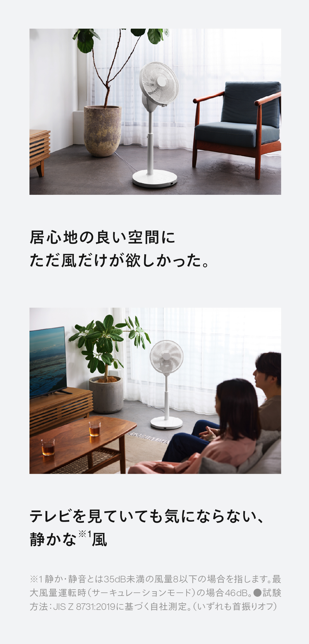 ツインバード（TWINBIRD） 【新商品・公式】扇風機 DCモーター 3D首