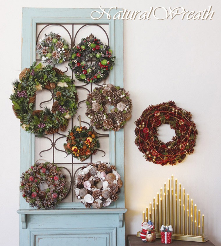 スパイス SPICE ナチュラルリース Mサイズ リース クリスマス Xmas