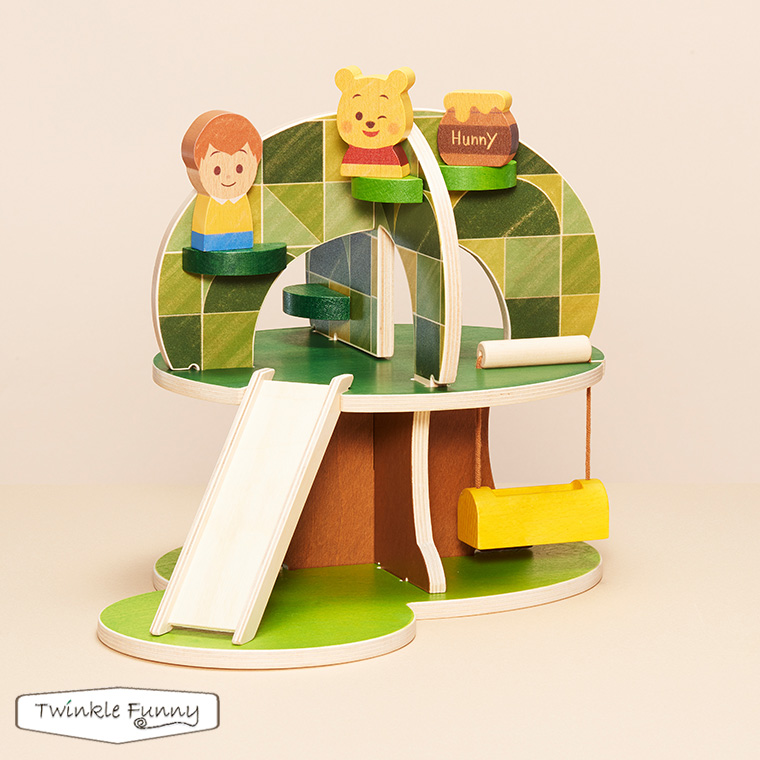 Disney 【正規販売店】キディア KIDEA HOUSE くまのプーさんと