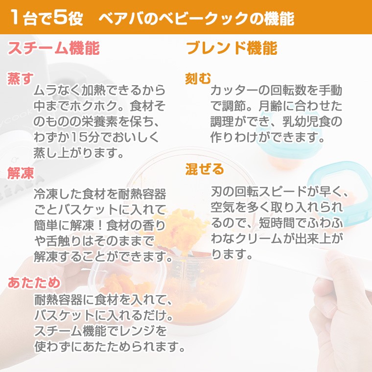 BEABA   ベビークック　ベビークック 楽天市場】BEABA ベビークック 離乳食メーカー ベアバ ベビー