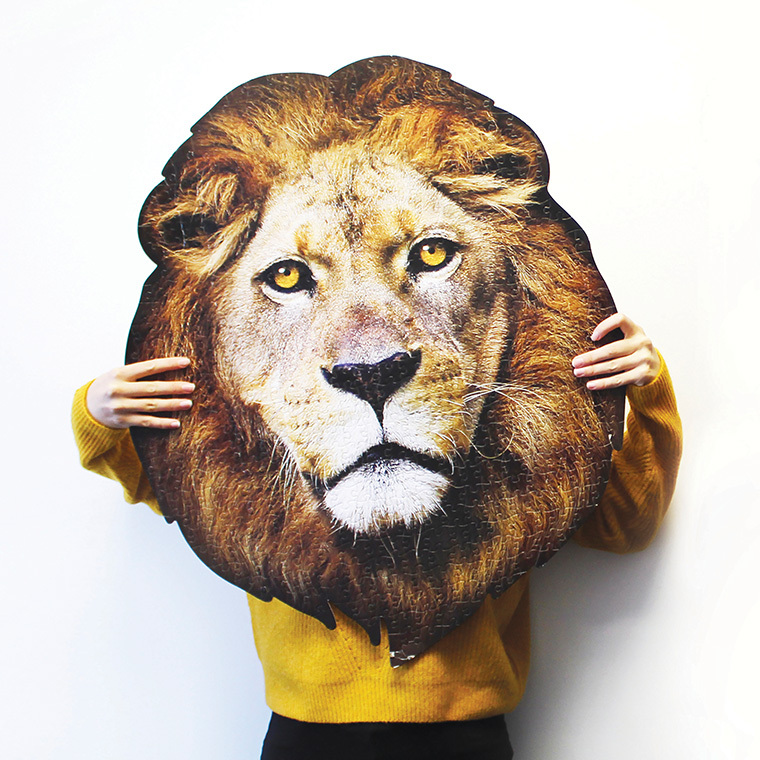 ライオンパグ(完全1点もの) Amazon | e11even, LLC Madd CAPパズル - I AM Lion - 300ピース