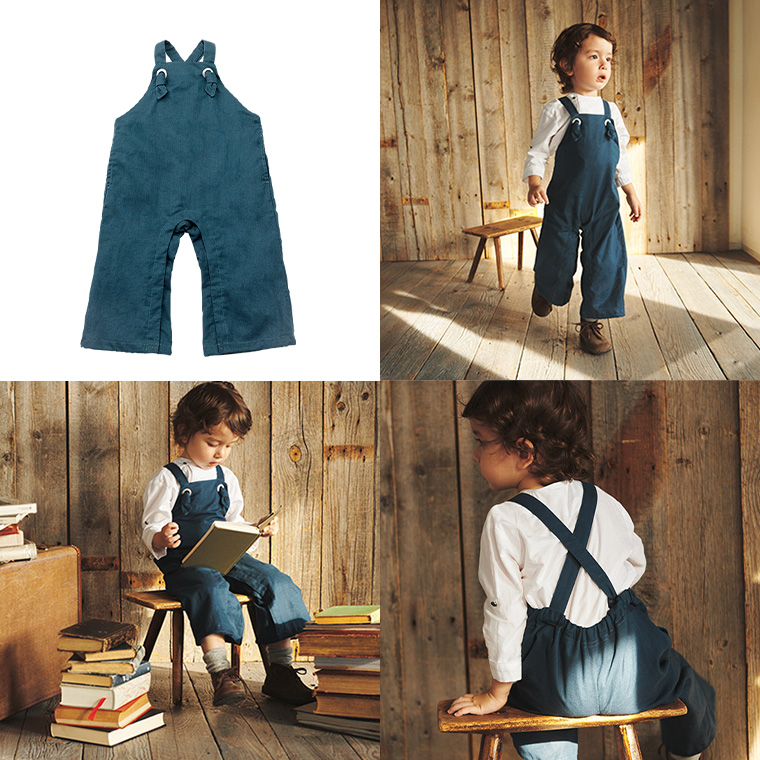 harutaro マールマール　美品　サロペットのみ　モデル着用　70-90 マールマール サロペット 70-90cm loisir salopette MARLMARL