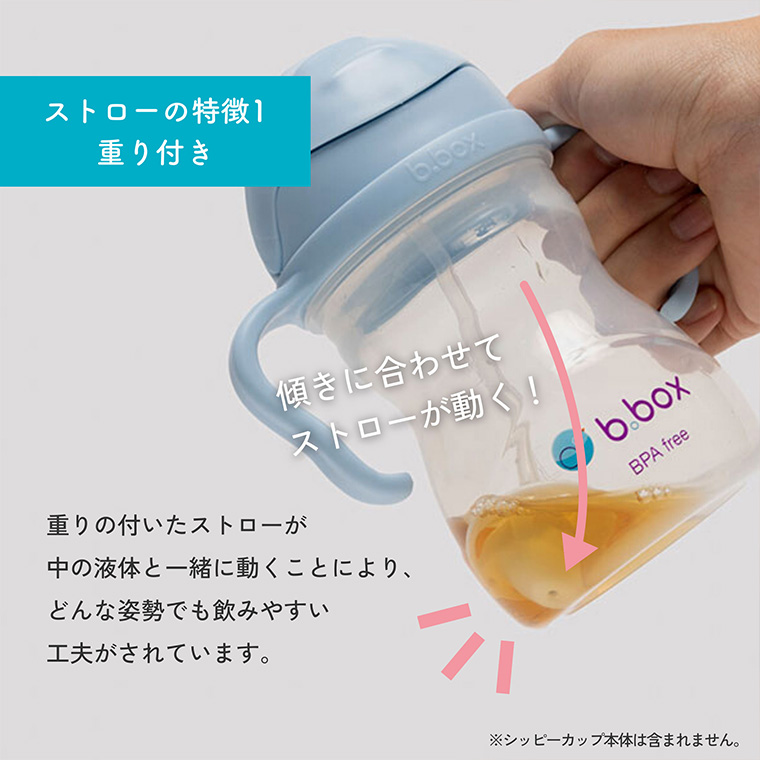 ビーボックス シッピーカップ 専用 スペア 替えストロー クリーナーセット bbox 関連画像2