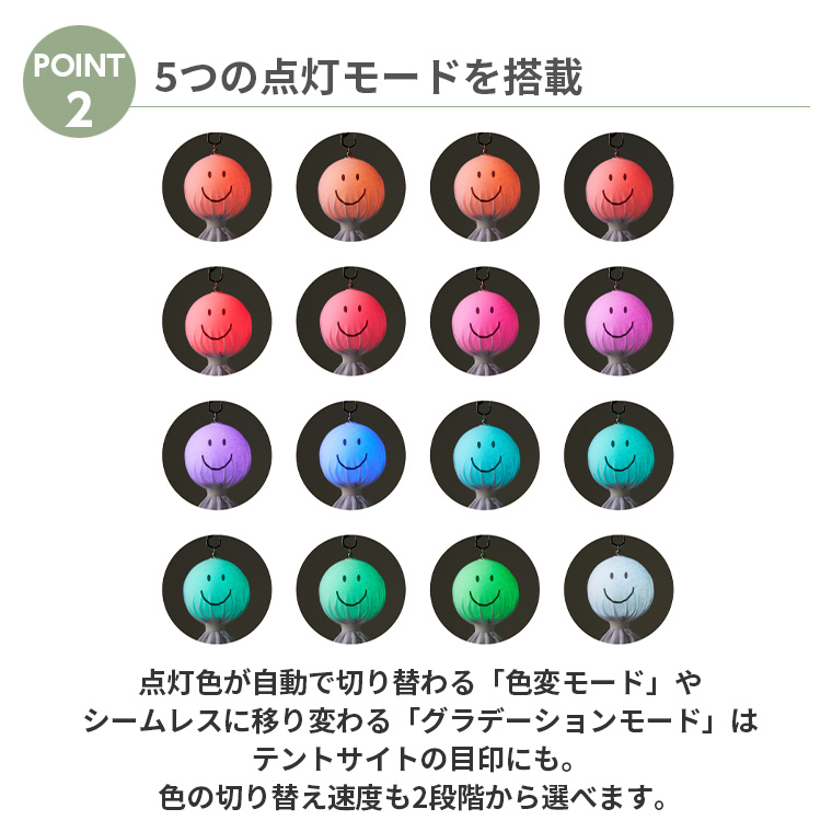 ロゴス LOGOS 野電 てるてるランタン 74175052 キャンプ アウトドア 電気 ランタン 災害 防災 関連画像3