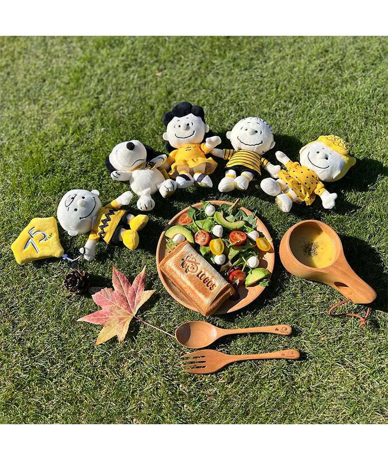 LOGOS（ロゴス） SNOOPY （PEANUTS 75years） 木製プレート 86001136