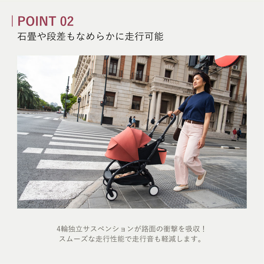 STOKKE ストッケ YOYO5 AB型 ベビーカー 新生児 22kg 折りたたみ コンパクト A型 B型セット | T-REX | 08