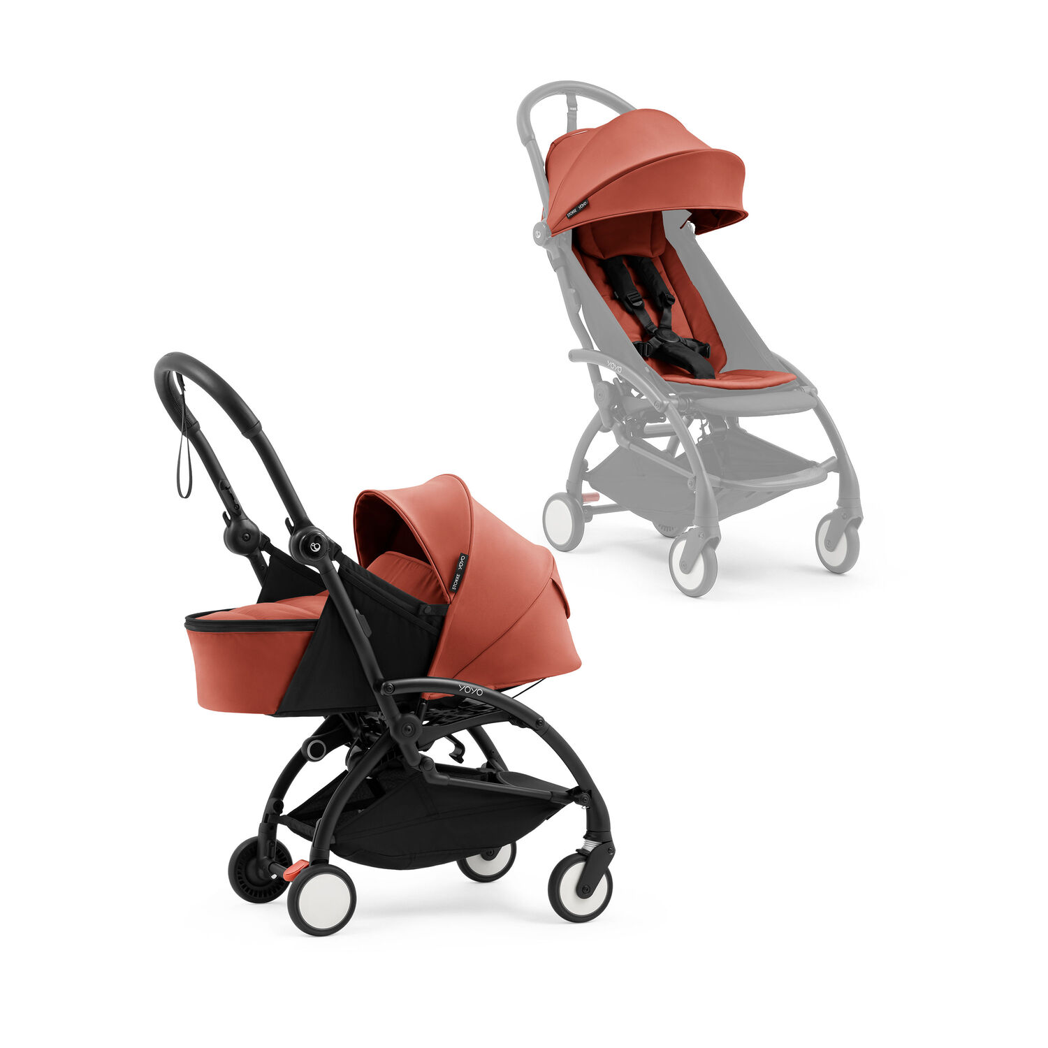 STOKKE ストッケ YOYO5 AB型 ベビーカー 新生児 22kg 折りたたみ コンパクト A型 B型セット | T-REX | 05
