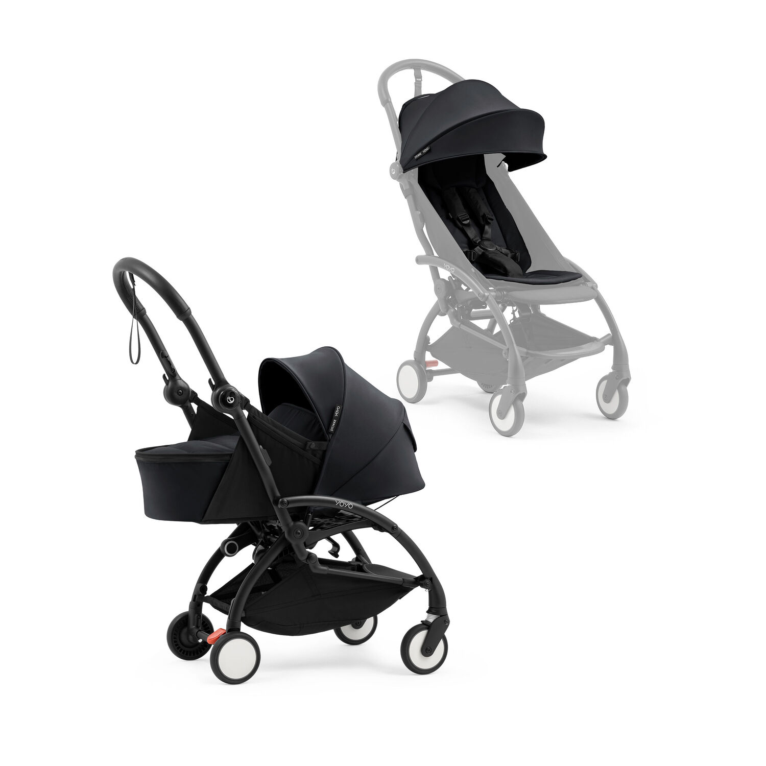 STOKKE ストッケ YOYO5 AB型 ベビーカー 新生児 22kg 折りたたみ コンパクト A型 B型セット | T-REX | 01