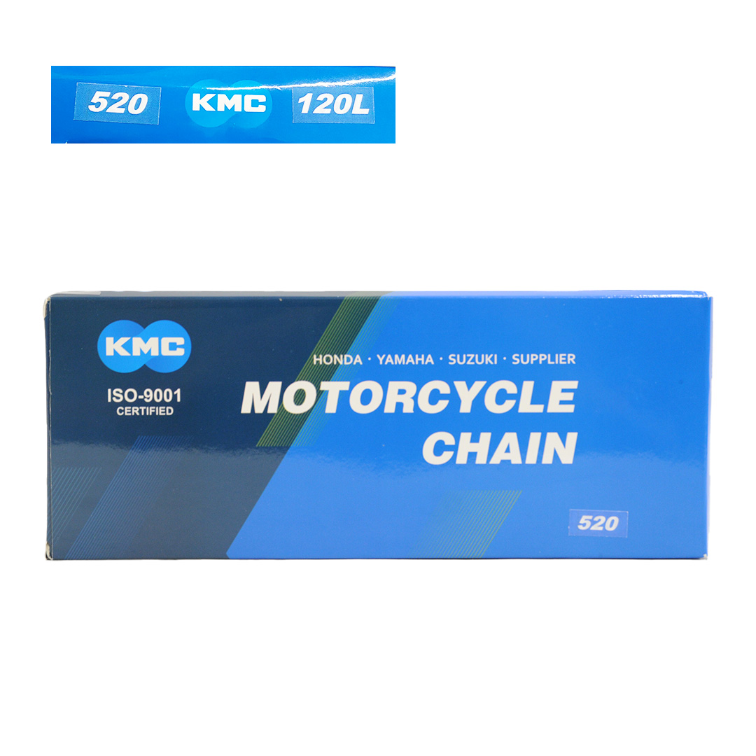 ① KT0202　904545 セール品 KMC 強化 ドライブ チェーン 高耐久 高寿命 KMC 520-120L ハードタイプ