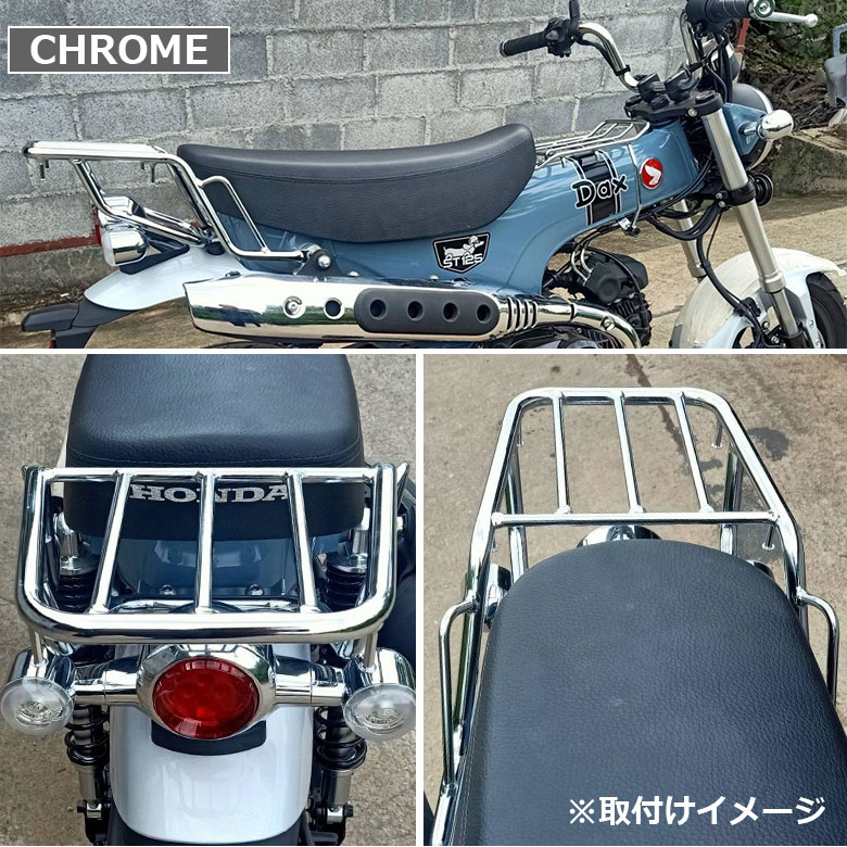 SALE!! 12/20迄】 DAX ST125 リアキャリア TWR製 HONDA 2022年以降