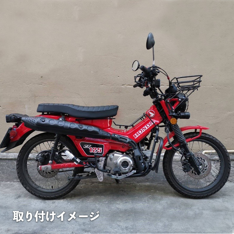 ダブルシート ハンターカブ タックロール シート TWR HONDA CT125 JA55 JA65 タンデムシート タンデム : bp-b0215  : 輸入バイクパーツ卸ツイントレード - 通販 - Yahoo!ショッピング