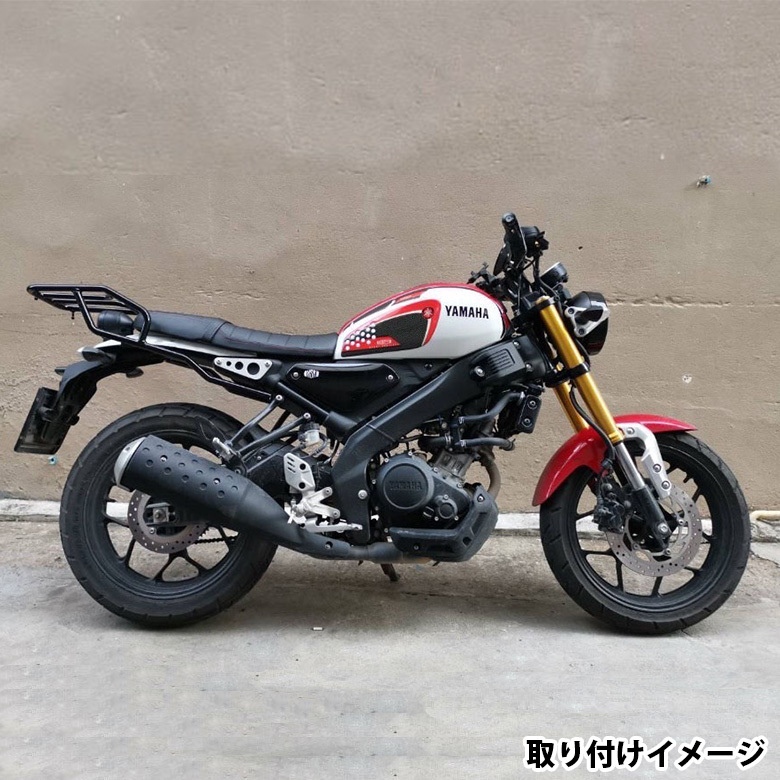 TWR製 YAMAHA XSR155用リアキャリア バイクパーツ 積載量