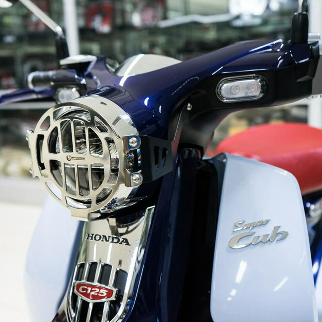 REVOLUTION ヘッドライトガード スーパーカブ C125 ステンレス