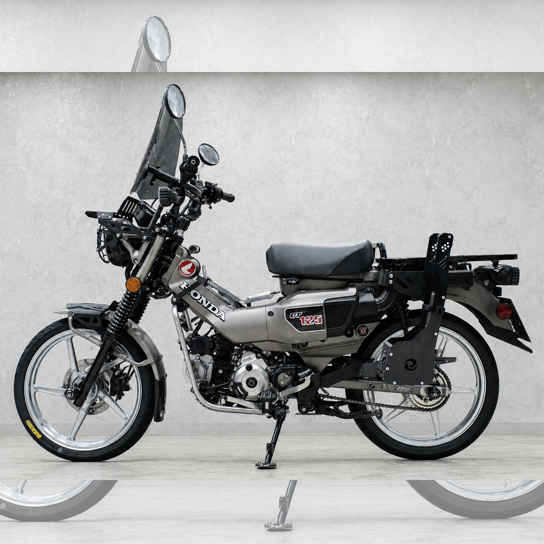 ホンダ（HONDA） CT125 ハンターカブ キャストホイール チタン JA55