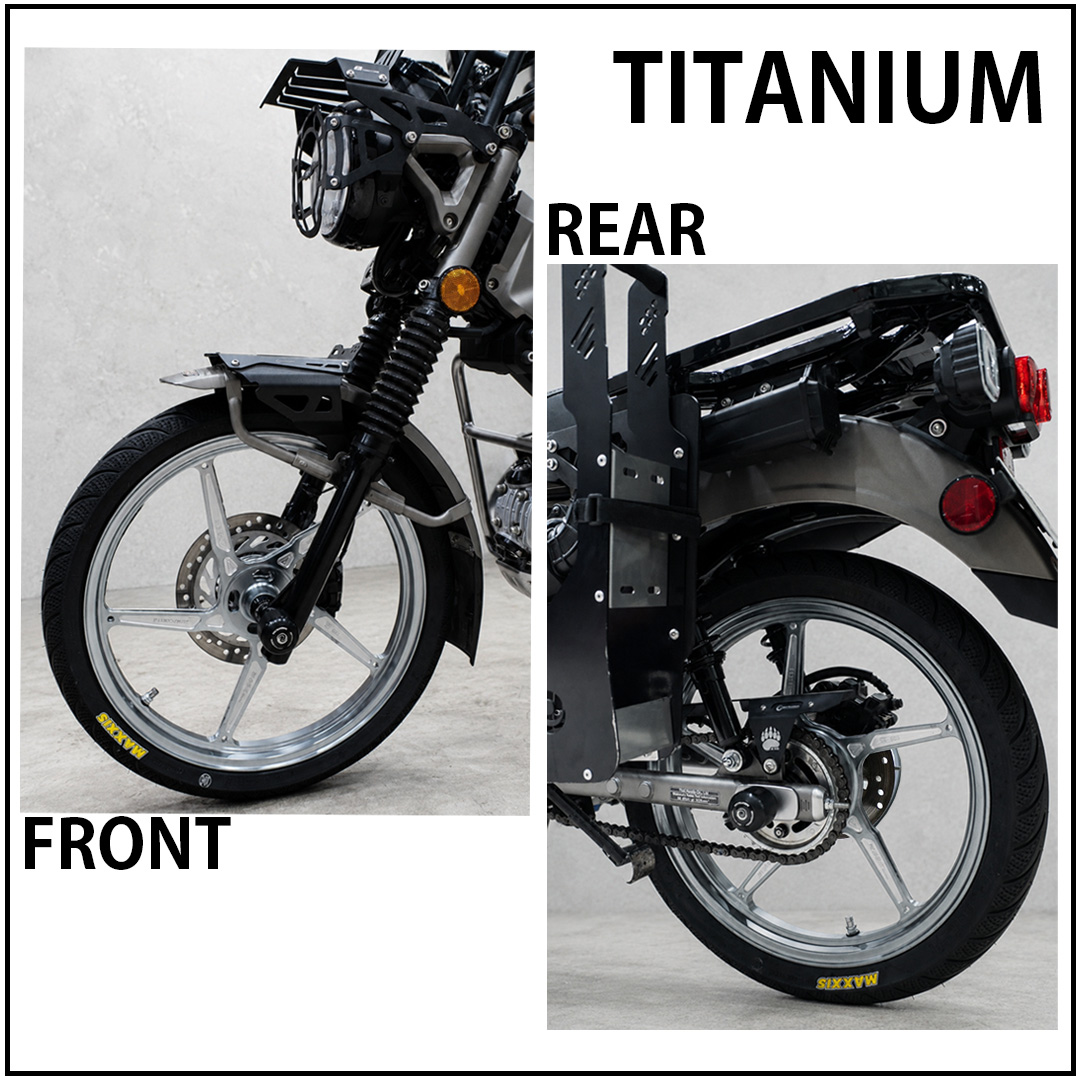 ホンダ（HONDA） CT125 ハンターカブ キャストホイール チタン JA55