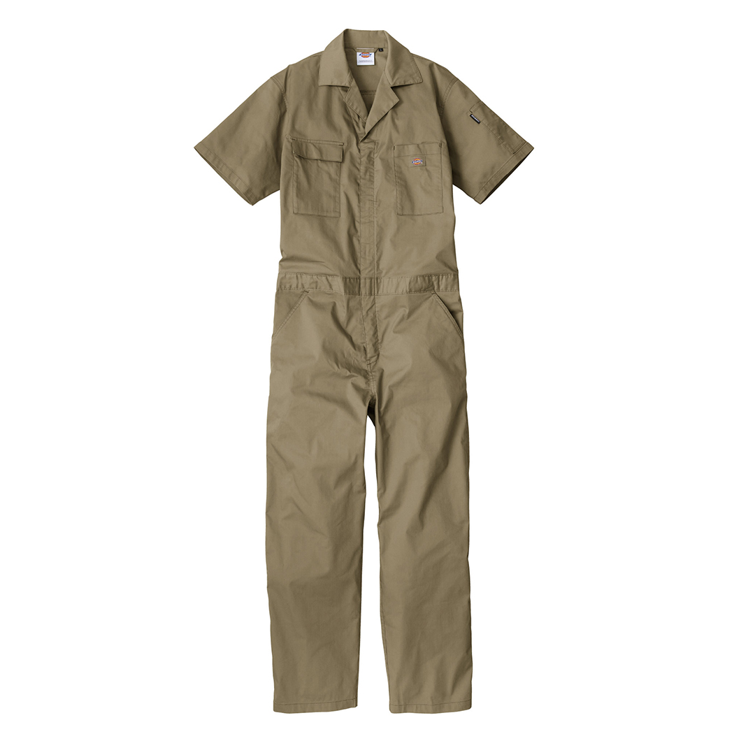 ディッキーズ　新品つなぎ　半袖 Dickies（ディッキーズ） ユニセックス つなぎ （半袖） XS〜3XL