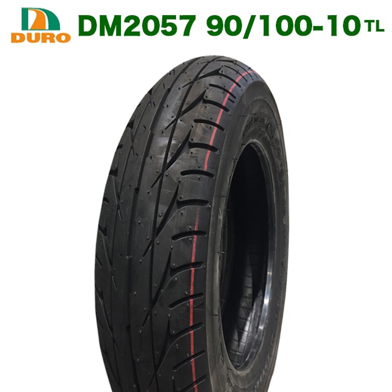 DURO 90/100-10 TL 10インチ DM2057 ジャイロX フロント
