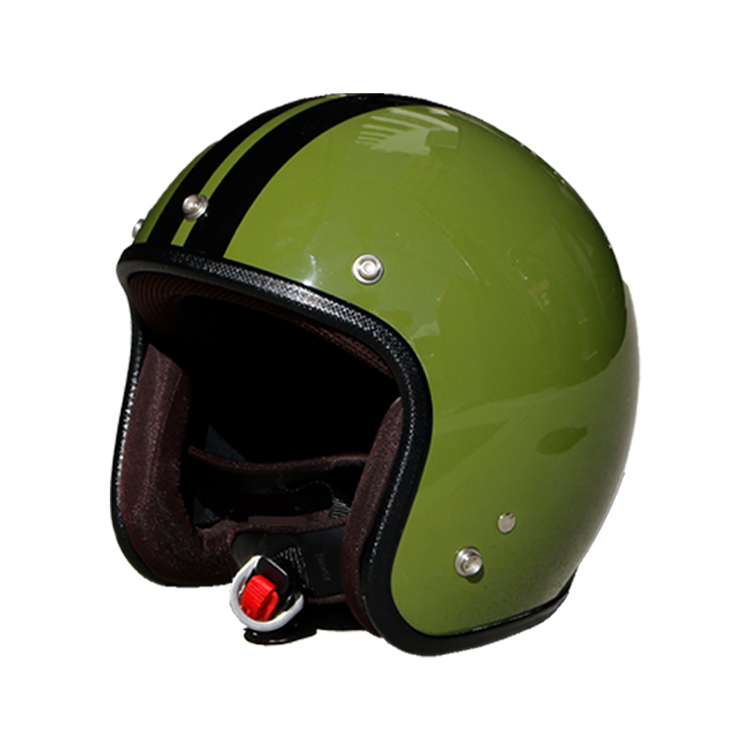 希少　アルファ　ALPHAオリーブグリーン ジェットヘルメット　バイク用 希少アルファALPHAオリーブグリーン ジェットヘルメットバイク用
