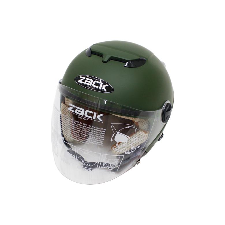 ZACK ZJ-2 ジェットヘルメット (全6色) ヘルメット バイクヘルメット ユニセックス SG規格 全排気量対応 インナーシールド搭載 洗える内装  SPEEDPIT TNK工業｜twintrade｜06