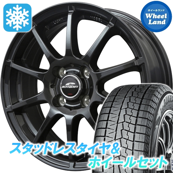 スタッドレス付ホイール スタッドレスセット ワゴンR MH34S、MH44S アイスガード7 IG70 155