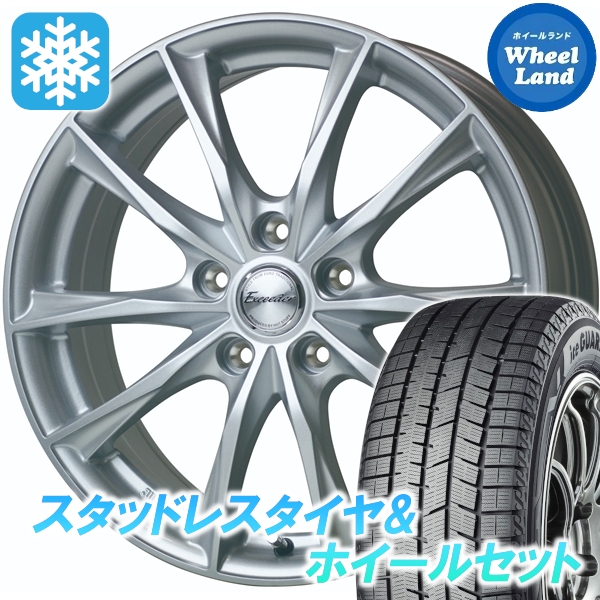 スタッドレスセット フロンクス W#B3S アイスガード8 iG80 195/60R16 89Q エクシーダー E06 MS
