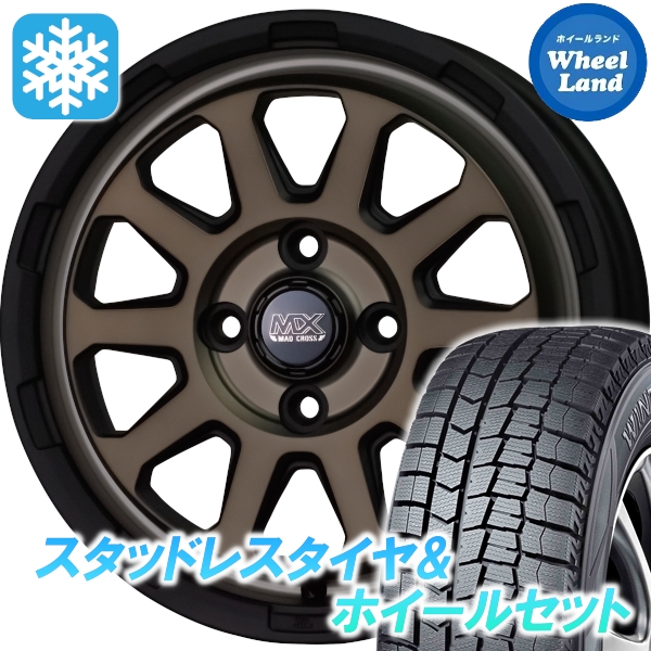 スタッドレスセット スペーシアカスタム MK54S、MK94S ウィンター 