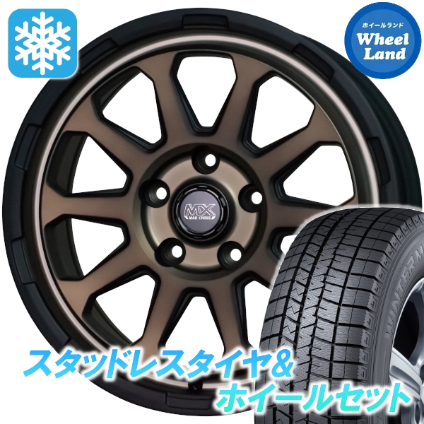 80ハリアー スタッドレスタイヤ DUNLOP WM03 2024年製 スタッドレス