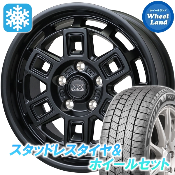 スタッドレスセット ハリアー 10系 全グレード ブリザック WZ-1 215/70R16 100Q マッドクロス アイヴァー MTBK 2025年 新製品