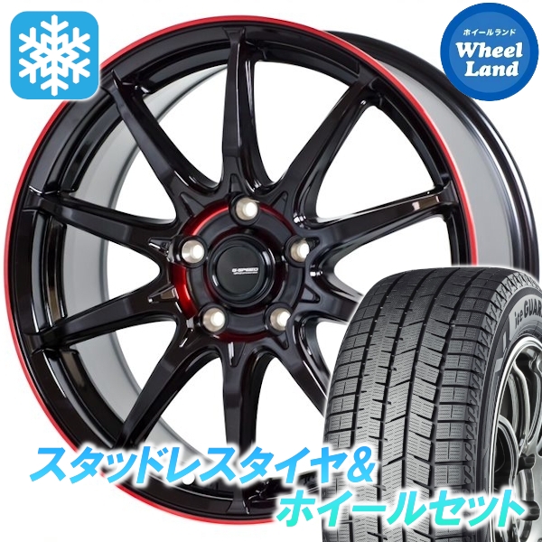 スタッドレスセット ヴォクシー 60系 全グレード アイスガード8 iG80 205/50R17 93Q Gスピード P-05R BK/RED 2025年 新製品