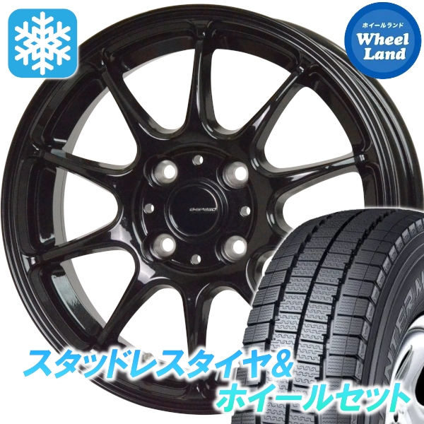 スタッドレスセット ピクシス トラック S200系 ウィンターマックス LV01 145/80R12 80/78N Gスピード G-07 MBK 2024年以降製造