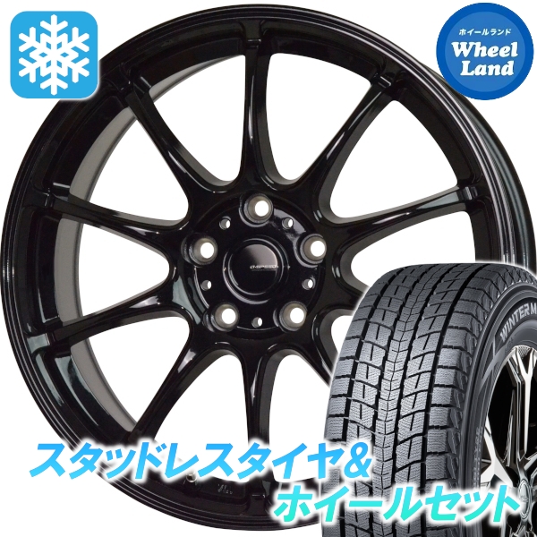 スタッドレスセット デリカＤ：５ CV5W/CV1W 4WD ウィンターマックス SJ8+ 225/70R16 103Q Gスピード G-07 MBK 2024年以降製造