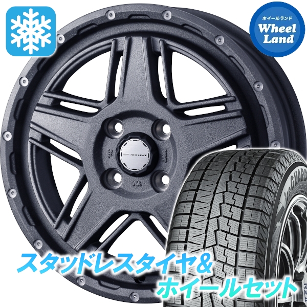 スタッドレスセット モコ MG22系 アイスガード7 IG70 165/50R15 73Q 