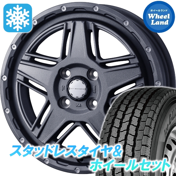 スタッドレスセット ミニキャブトラック U60系 アイスガード iG91 145