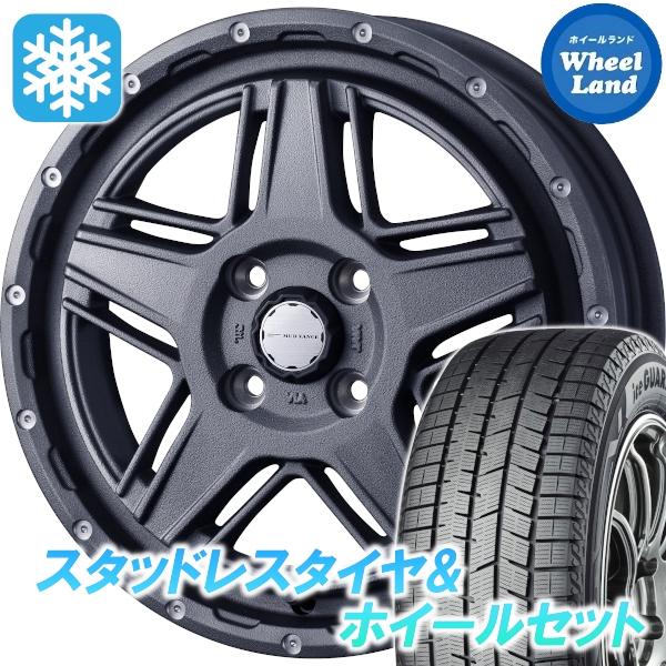 スタッドレスセット ソリオ バンディット MA15系 アイスガード8 iG80 165/65R14 79Q マッドヴァンス 07 GRY 2025年 新製品