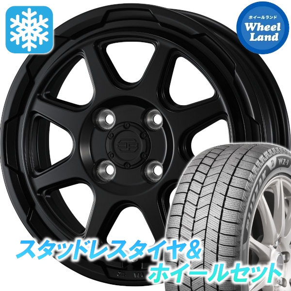 スタッドレスセット スペーシアカスタム MK53S系 ブリザック WZ-1 155 
