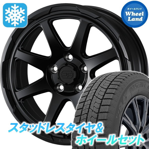 スタッドレスセット ヴォクシー 90系 オブザーブ GIZ2 205/60R16 92Q