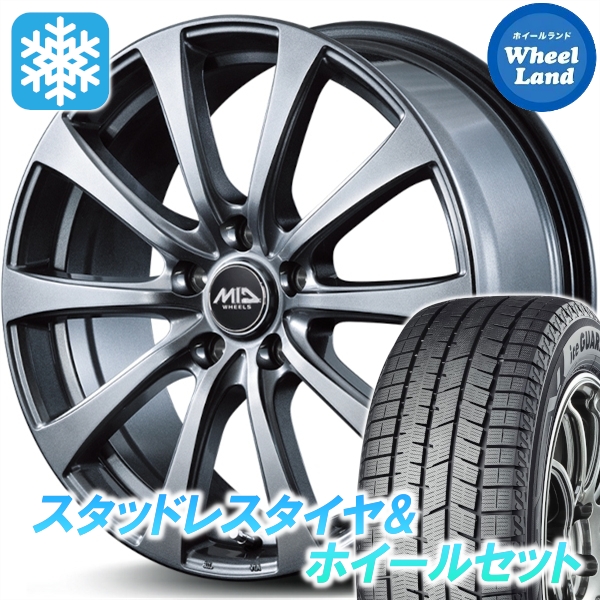 スタッドレスセット ウィッシュ 10系 Zグレード アイスガード8 iG80 
