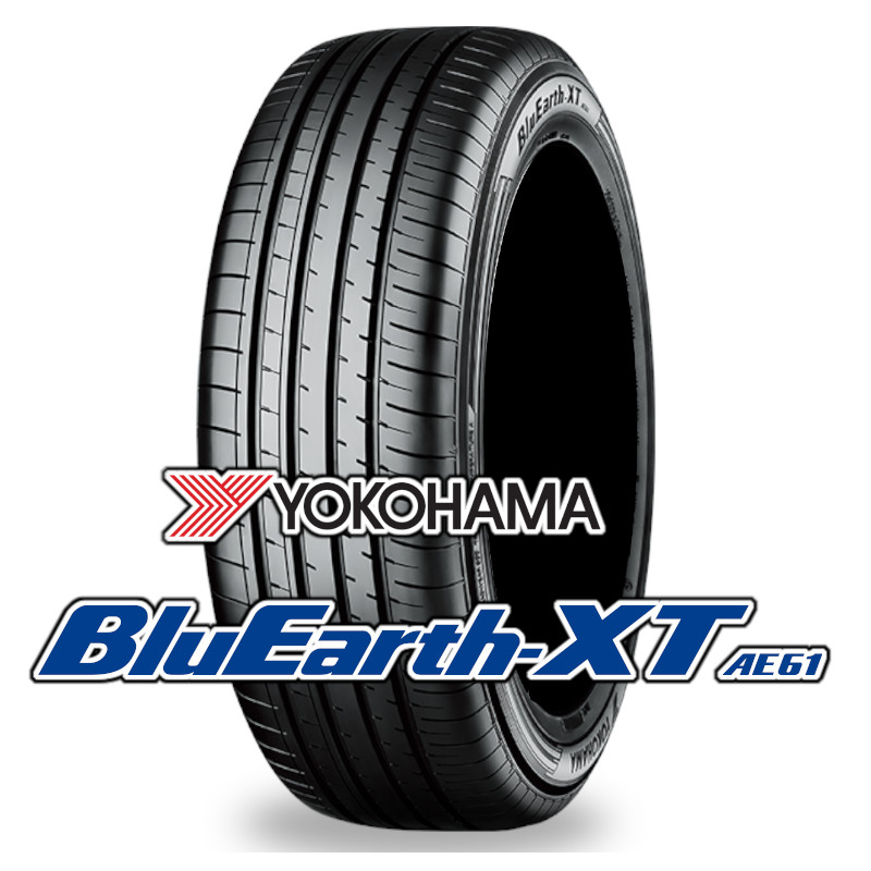 夏タイヤセット エスティマ 50系 4WD ブルーアース-XT AE61 225/50R18