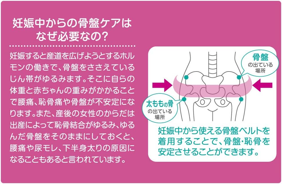 ピジョン 妊娠中から使える骨盤ベルト 選べる M L LLサイズ 妊娠 妊婦 骨盤サポート 産前 産後 骨盤矯正 pigeon | Pigeon | 02
