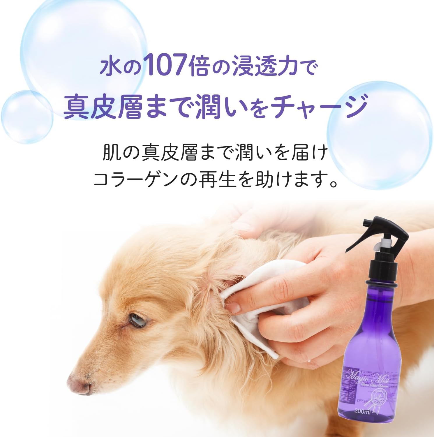 マジックミスト 200ml レフィル 詰替え ペット 犬 猫 トリミング用品 お手入れ ブラッシング グルーミング 薬品不使用 EDOG JAPAN |  | 02